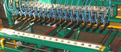 Heftmaschine für die Herstellung von Betten